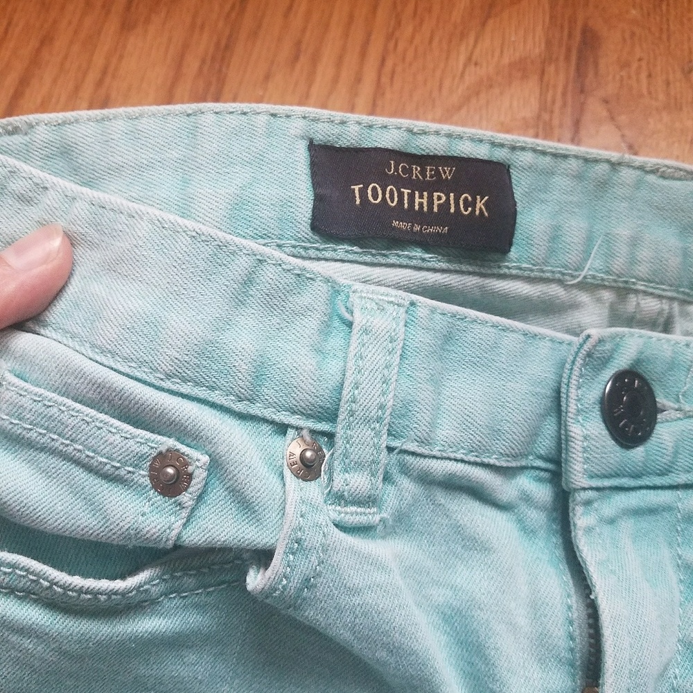 J Crew Toothpick Jeans - Picture 2 of 3